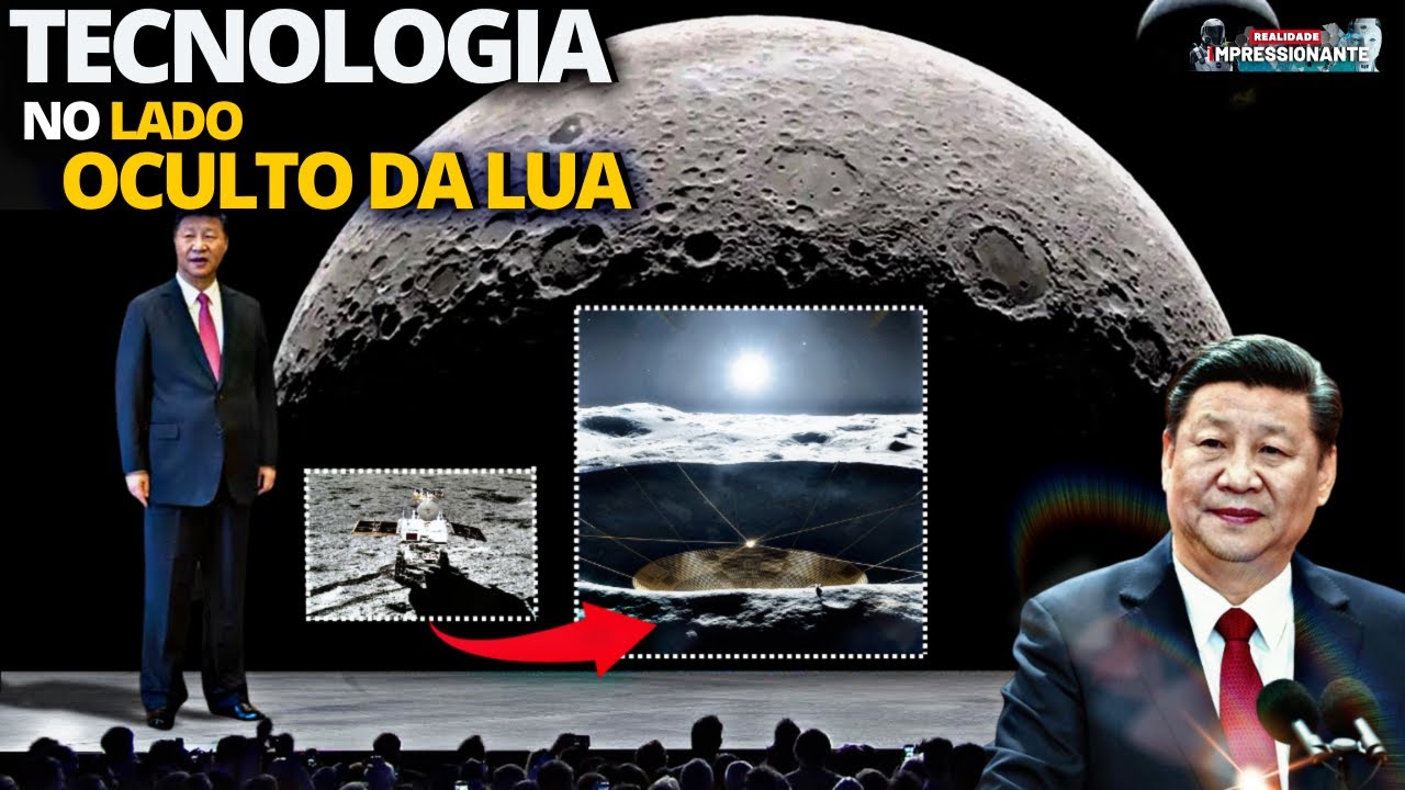 China descobriu o que existe a 300 metros abaixo no lado oculto da Lua | Possível vida fora da Terra