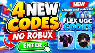 NEW CODE FOR FLEX UGC 2026 🔥 NEW CODES   FREE UGC ITEMS! 😱 NO ROBUX