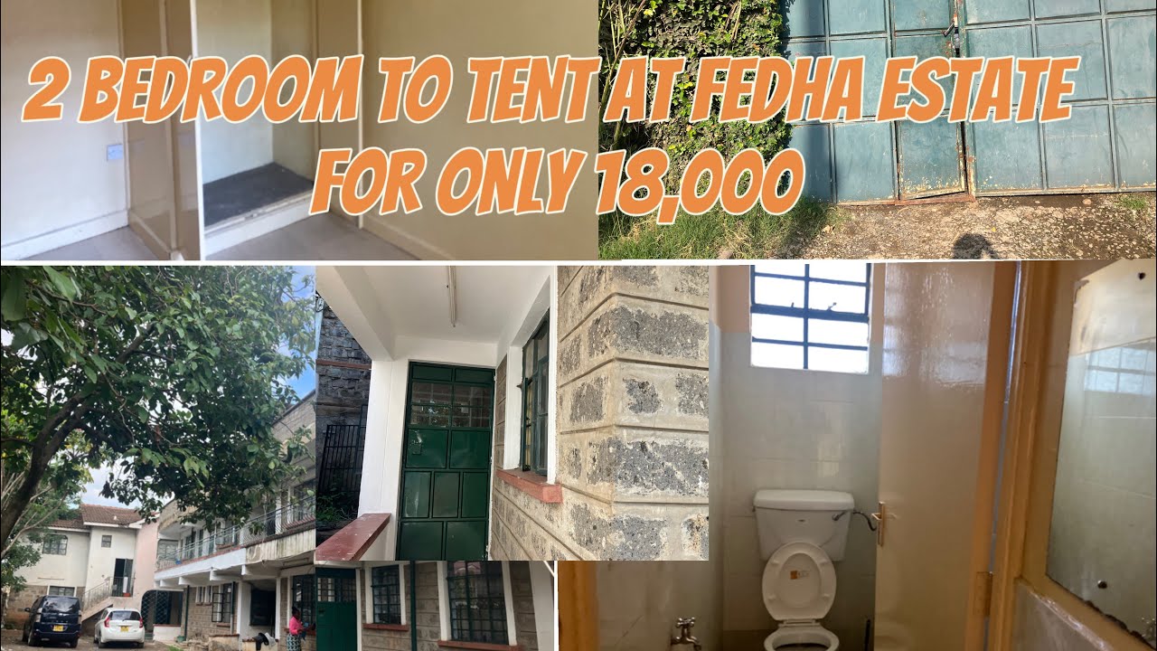 18 000 ГЛАВНЫХ АПАРТАМЕНТОВ С ДВУМЯ СПАЛЬНЯМИ/ FEDHA NAIROBI