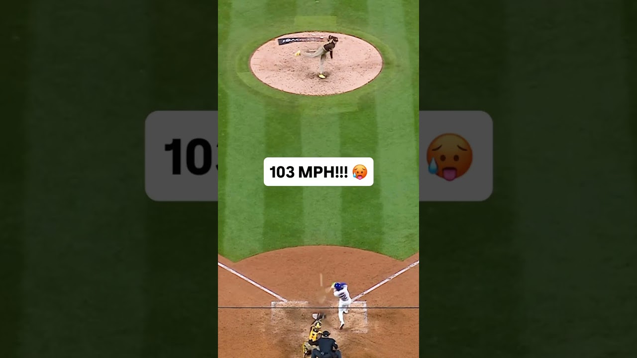 A 103 MPH Pitch from Mason Miller!! 😮😮