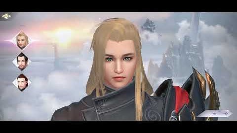 Perfect World Mobile: Character creation