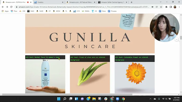 ASIN Review: Gunilla Of Sweden Herbal Toner Balanc...