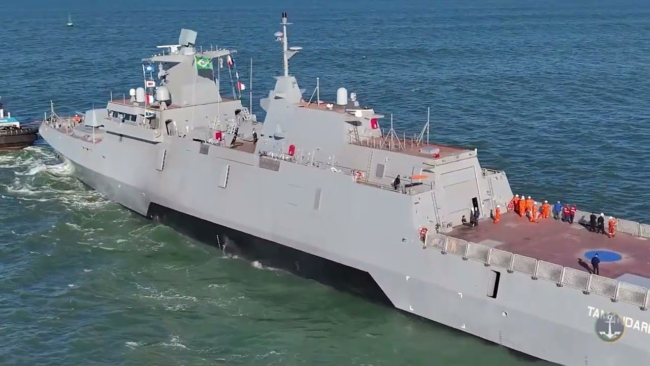 Testes de mar Fragata 