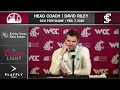 WSU MBB: "Get over the Hump" | David Riley/Eemeli Yalaho/Ace Glass | Santa Clara Postgame | 2/7/26