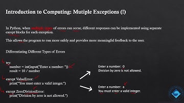 CMPE150 - Week 10 – Exceptions & Error Handling