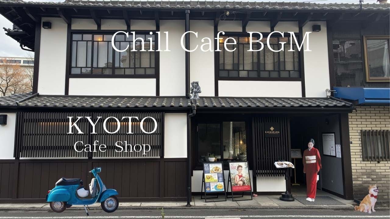 #68[ LO_FI KYOTO ]京都白川筋のCafe & 甘味処でChill & MellowなBossanova JazzでCafetimeをKyoto cafe shop with BGM