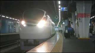 品川駅6:45分発【E657系 K12編成 特急ひたち1号 いわき行き(10両) 】が入線