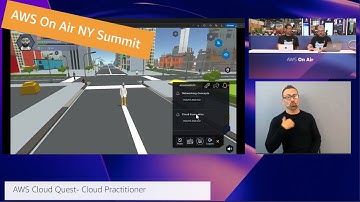 AWS Summit New York 2022: AWS On Air ft. AWS Cloud Quest: Cloud Practitioner | AWS Events
