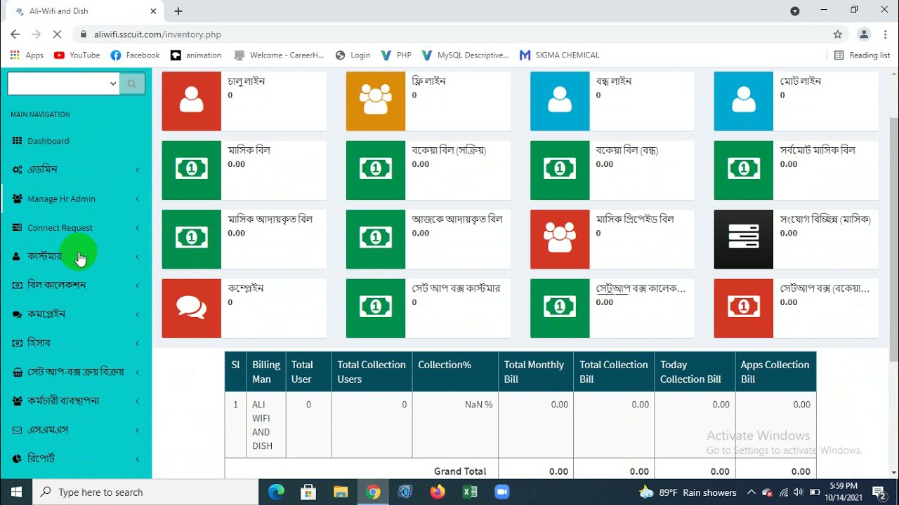 Dish Management Software - YouTube
