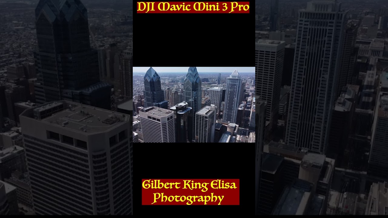Demo: DJI Mavic Mini Pro III: Center City Philadelphia