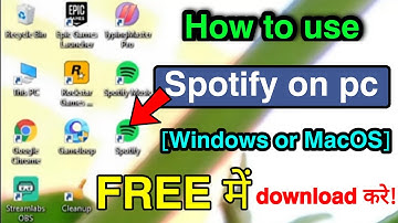 Spotify computer par download kaise kare || How to download and install Spotify on PC [HINDI/URDU]