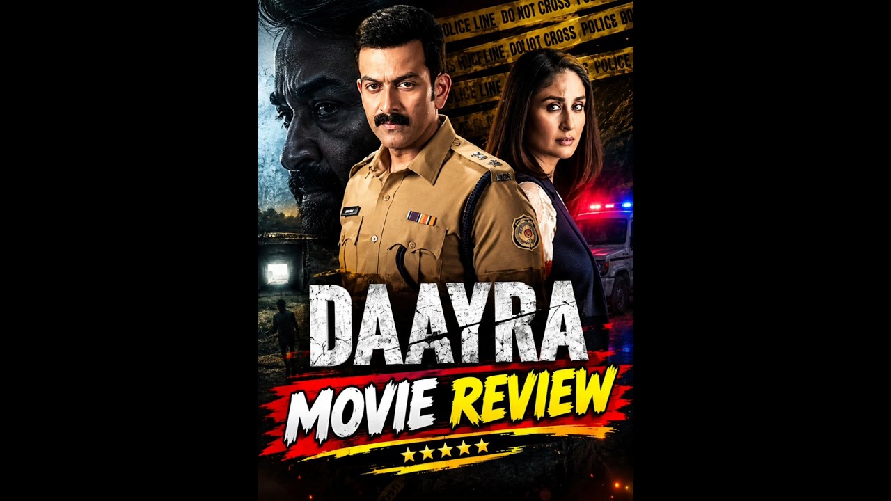 🔥 DAAYRA Movie Review In Hindi 😱 | Prithviraj Sukumaran & Kareena Kapoor | Meghna Gulzar