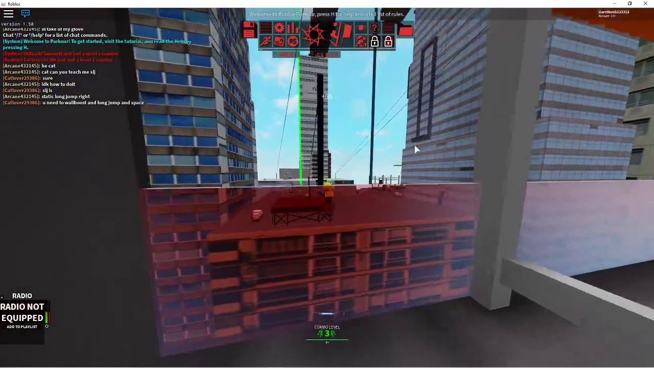 Level Hacks For Parkour Roblox