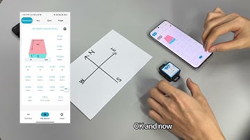 4. Android APP Function Intro--Coordinate System Explaination + Magnetic Calibration Preparation