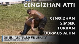 Cengizhan Şimşek - Furkan Durmuş Altın Çeyrek Fi̇nal Y.güreş Ligi 4.Etap 917.Aybastı Yağlı Güreşleri