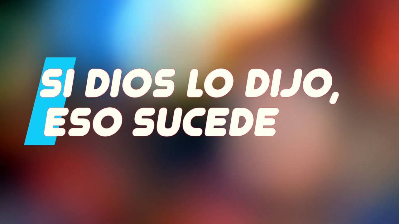 Devocionales Justo a Tiempo | SI DIOS LO DIJO, ESO SUCEDE - Pastor ...