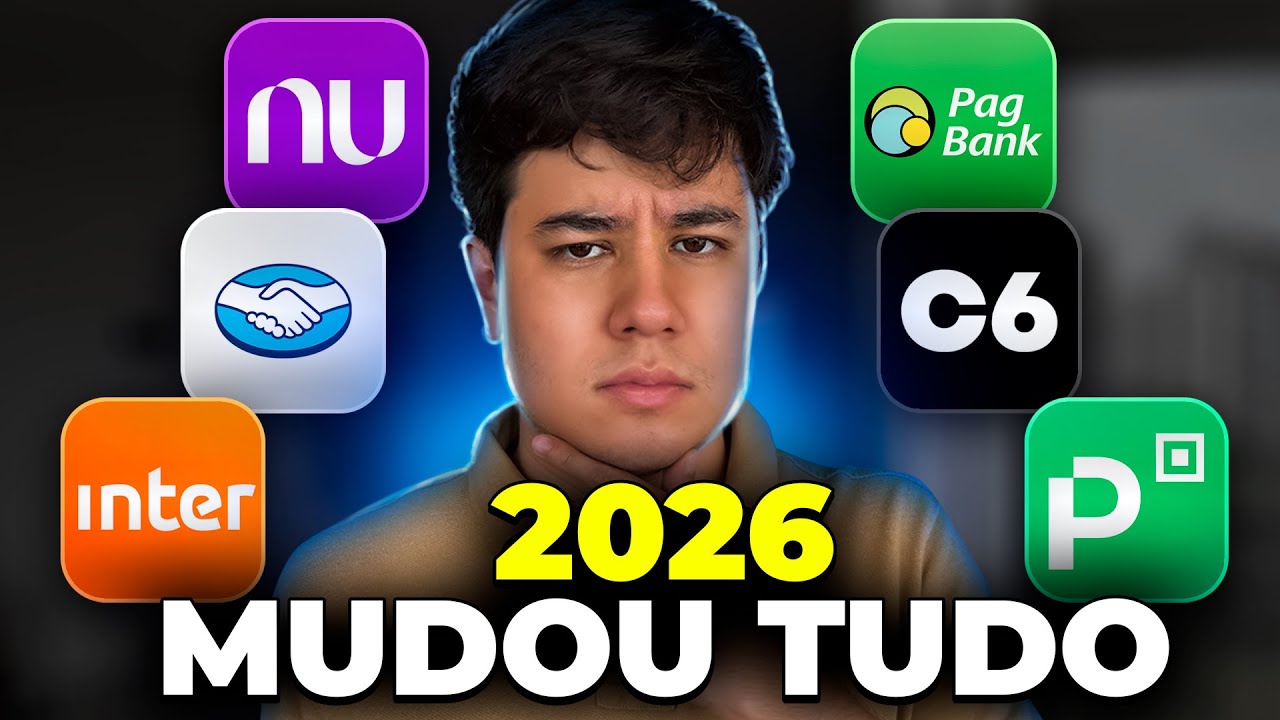 QUAL MELHOR BANCO DIGITAL? 2026 [ATUALIZADO] nubank, inter, c6, picpay..
