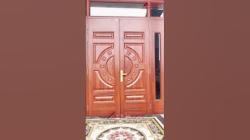 Cửa thép vân gỗ Alux 4 cánh #cuathepvango #alux #nhadep
