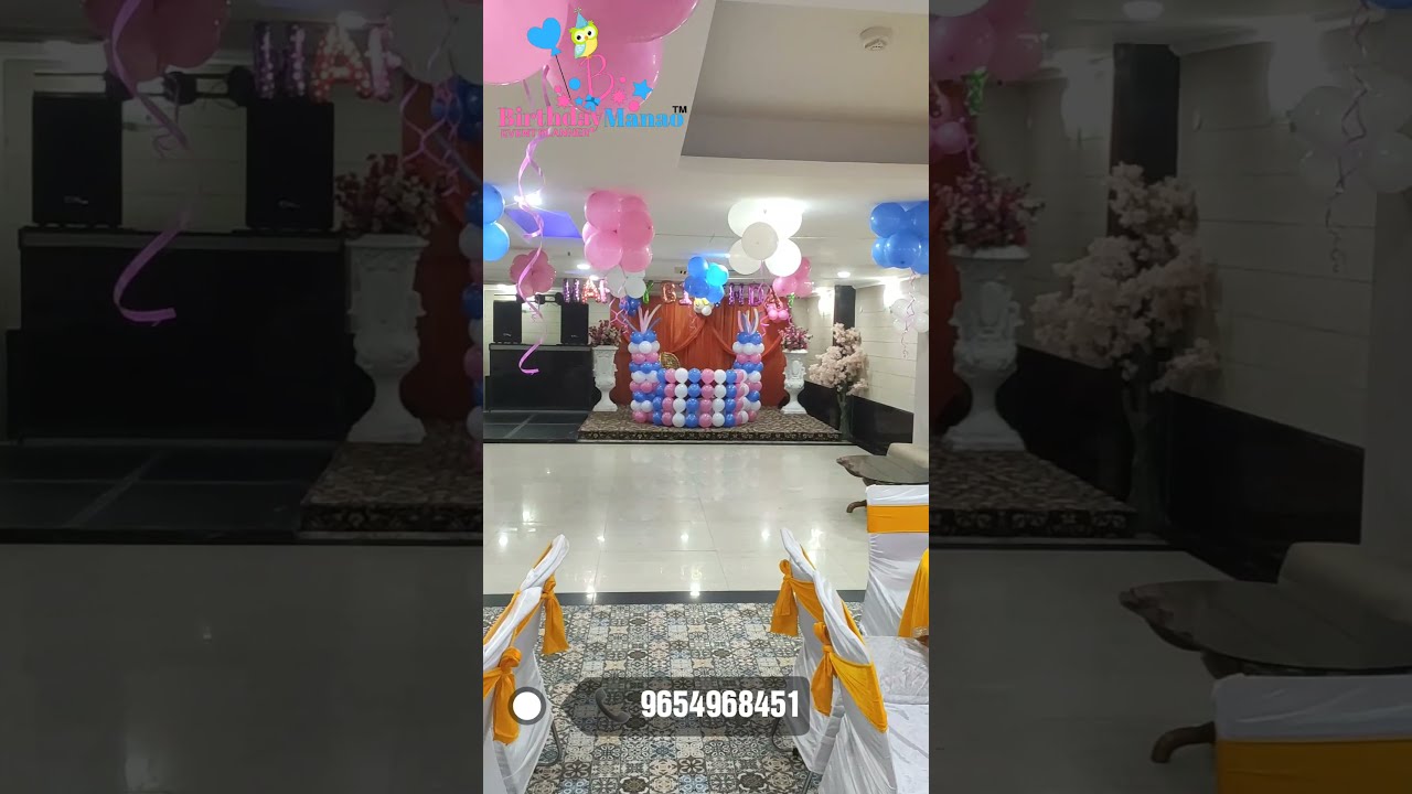 Balloon Decoration in dwarka, Balloon decoration ideas, balloon decoration near me, 