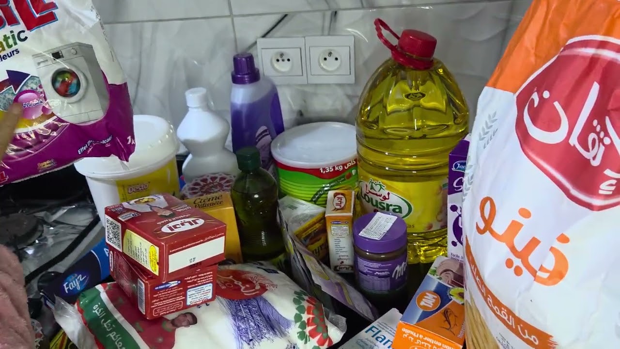 شاركت معاكم مشتريات شهر رمضان الفضيل 🌙✨ #مشتريات #رمضان #شهر #خير