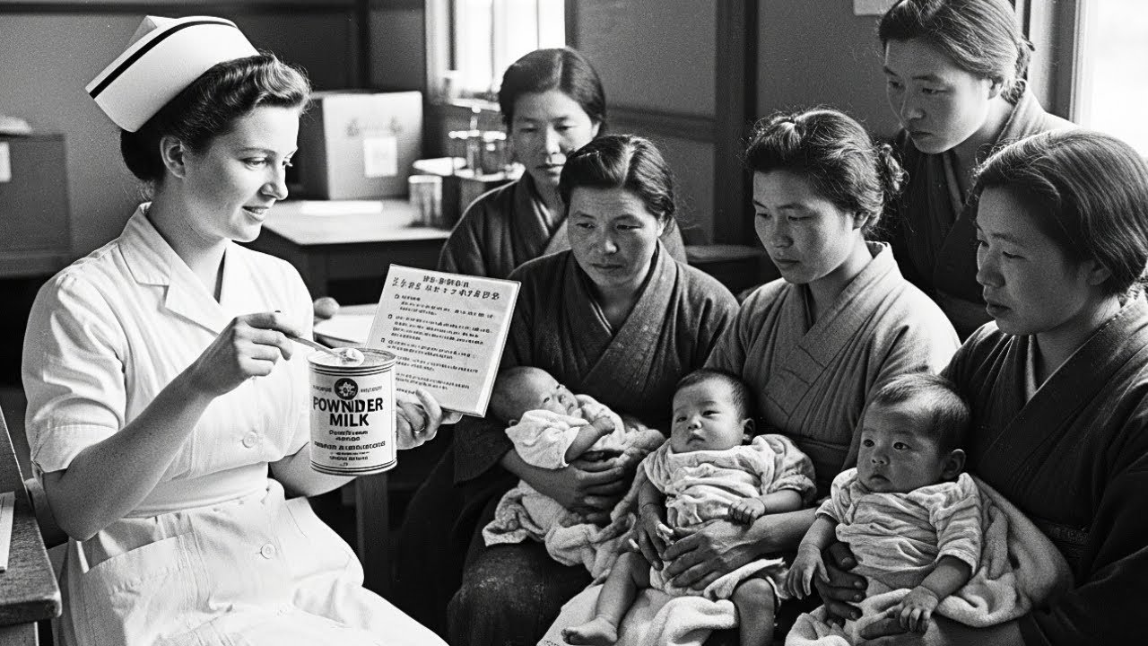 Japanese Mothers Wept When American Nurses Saved Their Dying Children