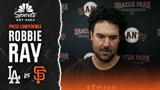 Robbie Ray details ‘frustrations' of lousy outing in Giants' loss vs. Dodgers | NBC Sports Bay Area