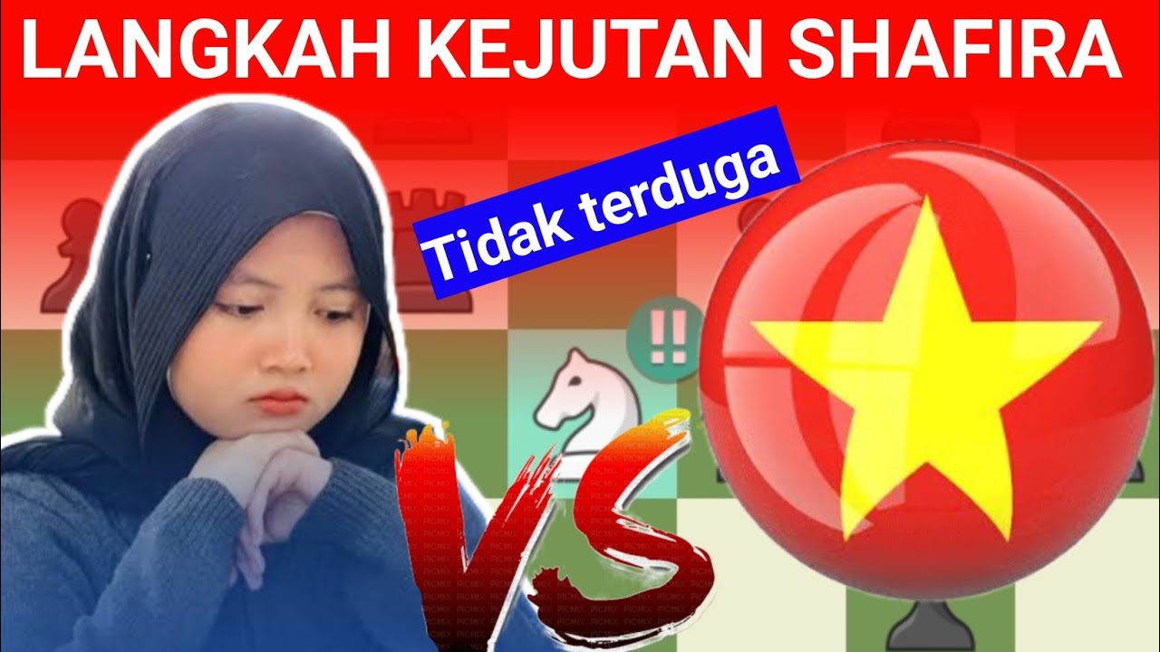 Momen langka...!!! Shafira vs Pecatur kuat asal Vietnam 