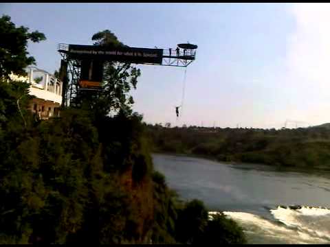 Mogy Bungee Jumping above the Nile in Jinja Uganda