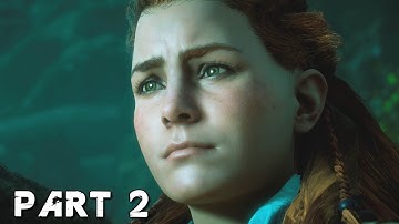 HORIZON ZERO DAWN Walkthrough Gameplay Part 2 - Machines (PS4)