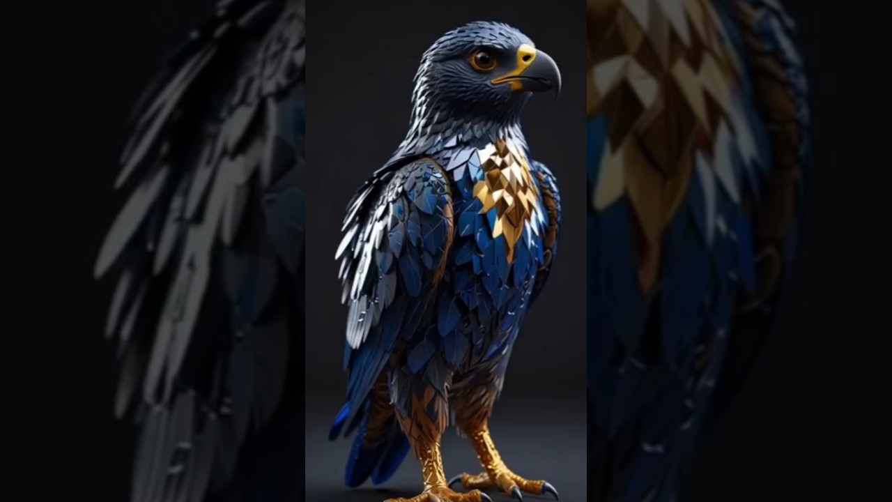 Have you ever seen such beautiful crystal birds? 