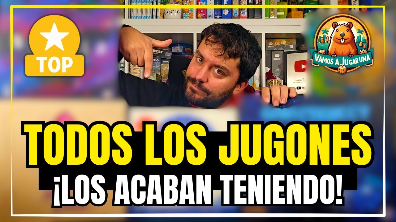 TOP 10 MEJORES JUEGOS DE MESA QUE TODO JUGÓN SIEMPRE ACABA TENIENDO EN LA LUDOTECA