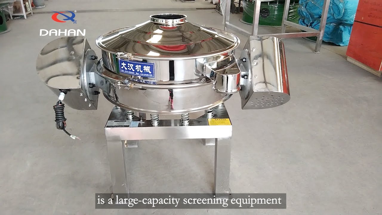 Pharmaceutical Grade Direct discharge vibrating screen