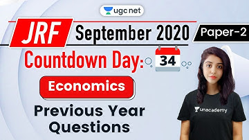 UGC NET Paper 2 Crash Course | Economics by Priya Kumari | Previous Year Questions