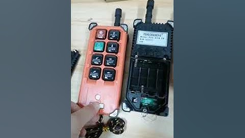 F21-E1B   industrial remote control match with 2Transmitter +1 receiver