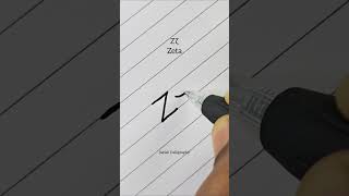 Zeta - Greek Alphabet #greekalphabet #alpha #satishcalligraphy