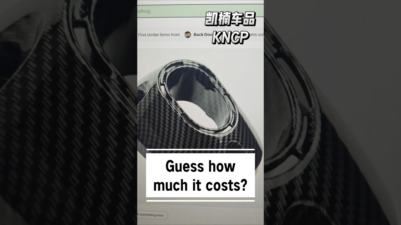 Guess how much it costs?