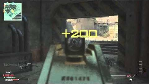 CALL of DUTY MW3 - TDM on DOME with GOLD G36C