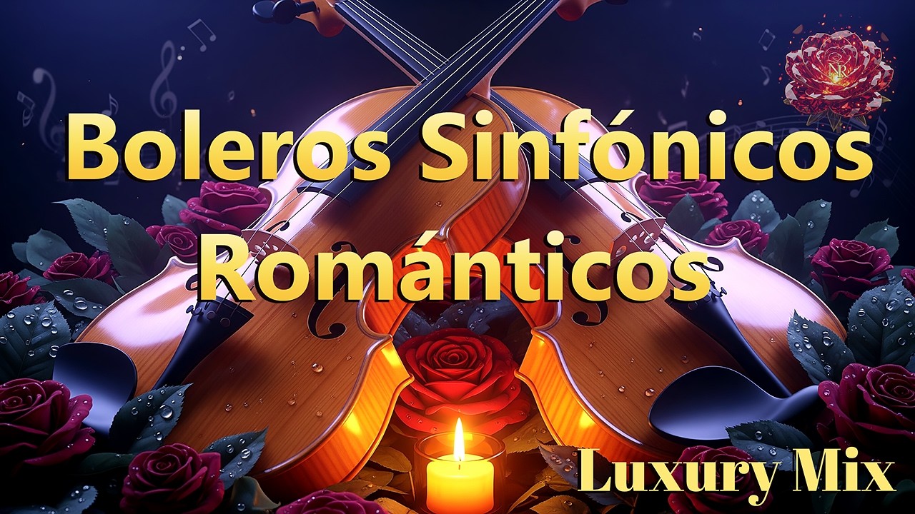 Boleros Sinfónicos Románticos 💞 Música Instrumental para Relajarse y Soñar — Luxury Mix