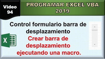 94 excel vba 2019: control formulario barra de desplazamiento