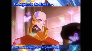 Avatar la leyenda de Korra - Korra se burla de Tenzin