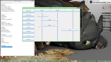 Demo V-SET with small script of "into the wood"