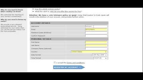 How to Install The Stat Counter Code-Part 1