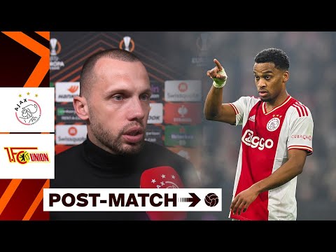 'We zijn nog volop in de race' 😤 | Reacties Heitinga en Timber na Ajax - FC Union Berlin 🇩🇪