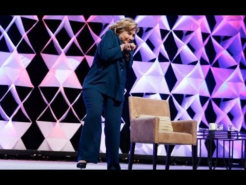 Hillary Clinton has shoe thrown at her during speech in Las Vegas