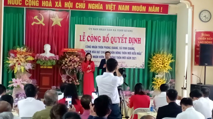 Các thôn thuộc xã vinh quang chiêm hóa tuyên quang năm 2024