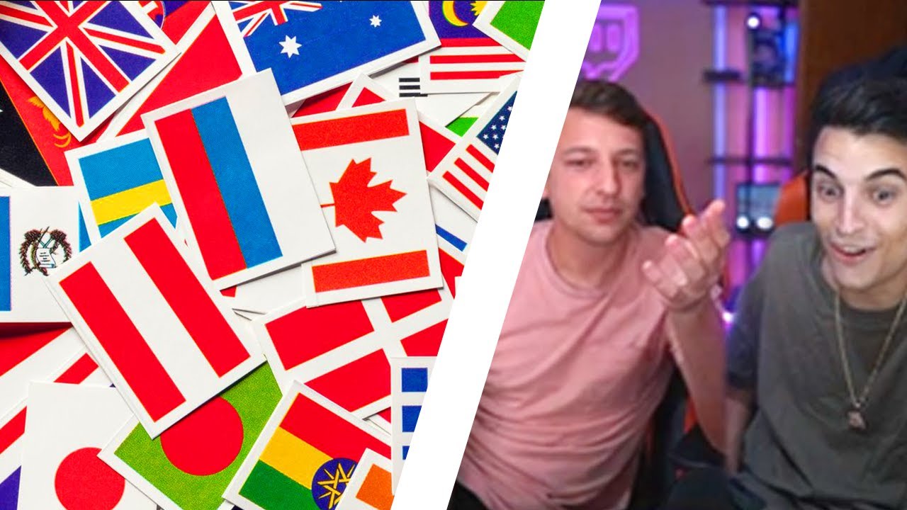 mi hermano NO conoce todas las banderas🤦‍♂️