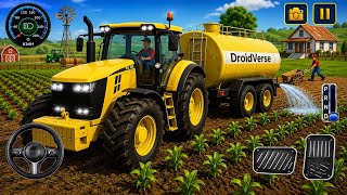 Modern Tractor Farming Driving Simulator 3D - New Tractor Games - Android Gameplay screenshot 1