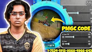 SPOWER GAMING SENSITIVITY AND CONTROL CODE | PUBGM/BGMI | SPOWER SENSITIVITY CODE | SENSI ZONE 