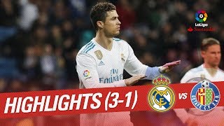 Resumen de Real Madrid vs Getafe CF (3-1)