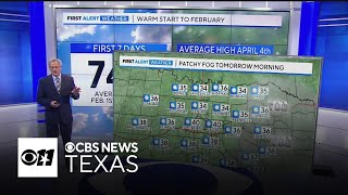 North Texas to warm up after coldest January in 14 years